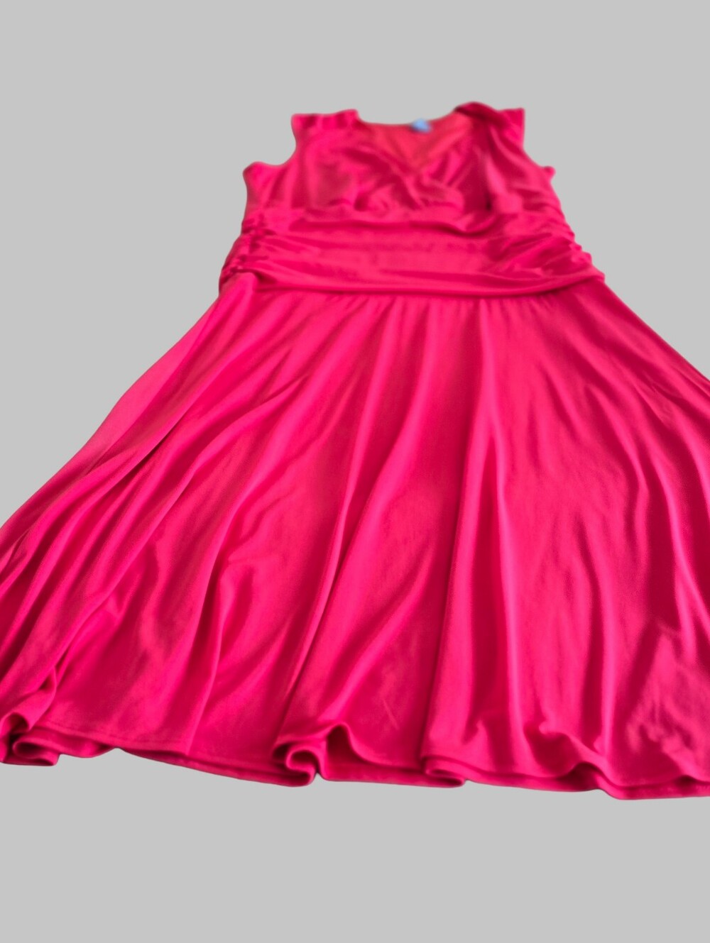 Hot Pink A-Line B Slim Dress